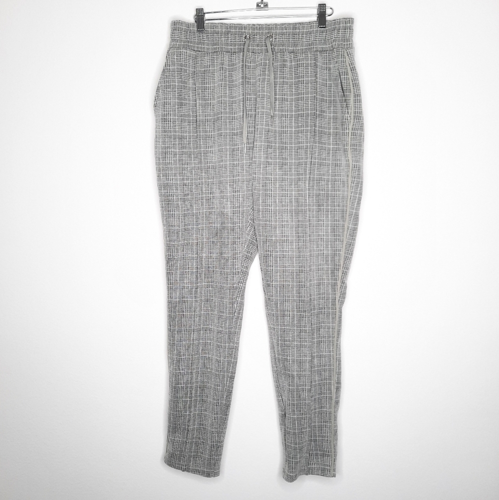 Maniere De Voir Plaid Houndstooth Track Pants XL